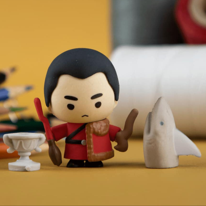 Figura de colección Viktor Krum – Miniatura de goma oficial Harry Potter