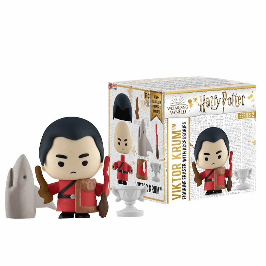 Figura de colección Viktor Krum – Miniatura de goma oficial Harry Potter