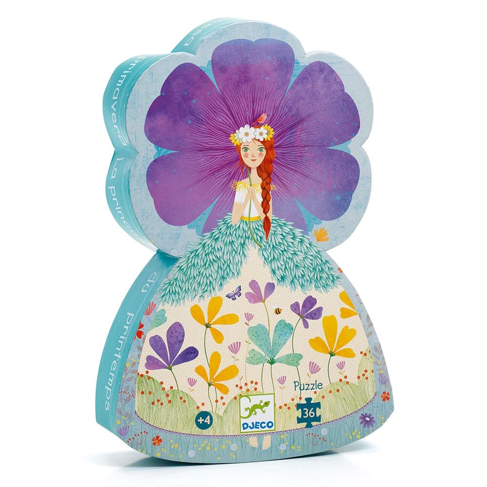 Puzzle La princesa de primavera Djeco 36 piezas
