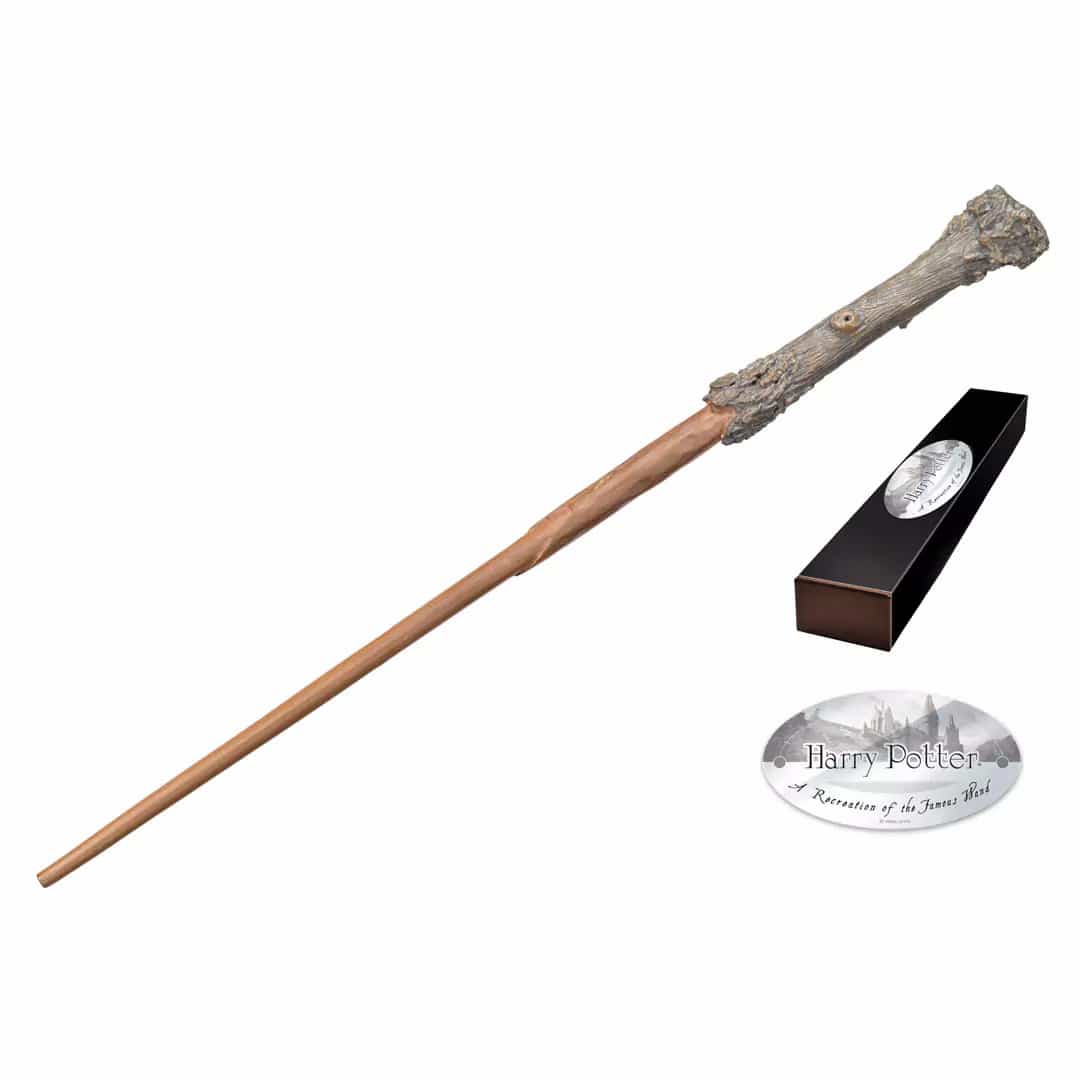 Varita mágica Harry Potter – Réplica oficial con caja coleccionable