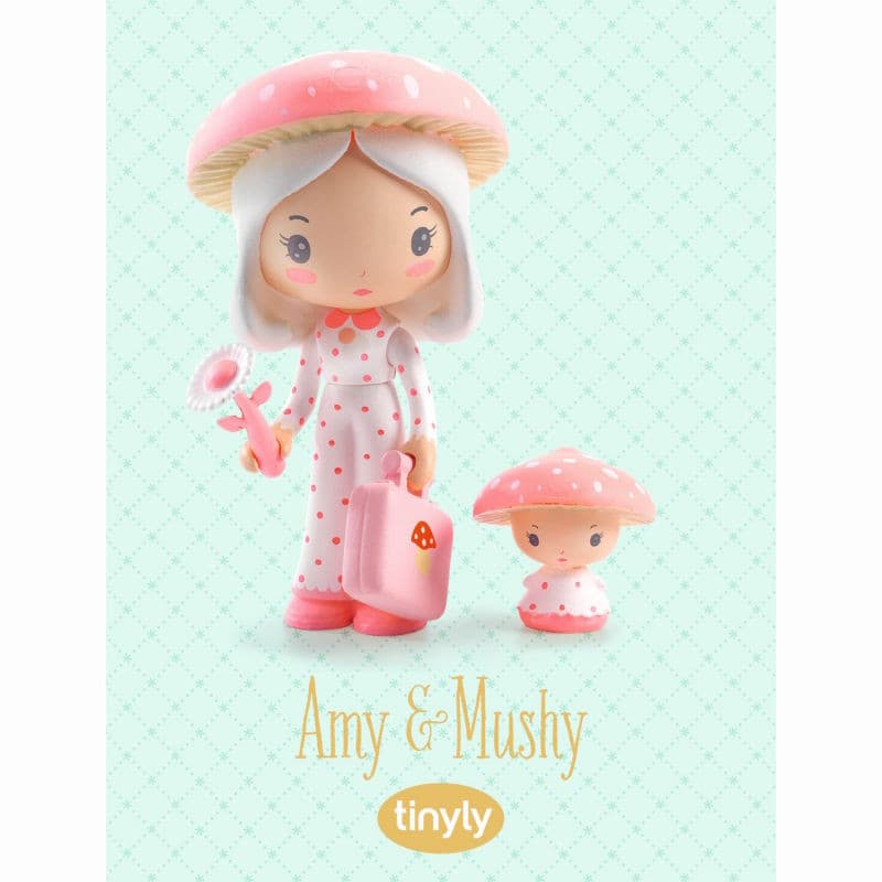 Amy y Mushy - Figuras Tinyly Djeco