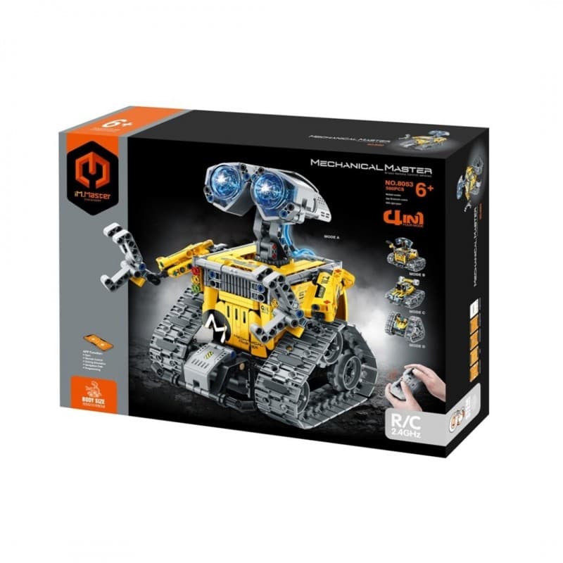 Robot 4 en 1 RC iMMaster – 560 piezas compatibles Lego