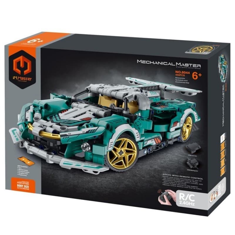 Coche de carreras Radiocontrol Green iMMaster - 450 piezas