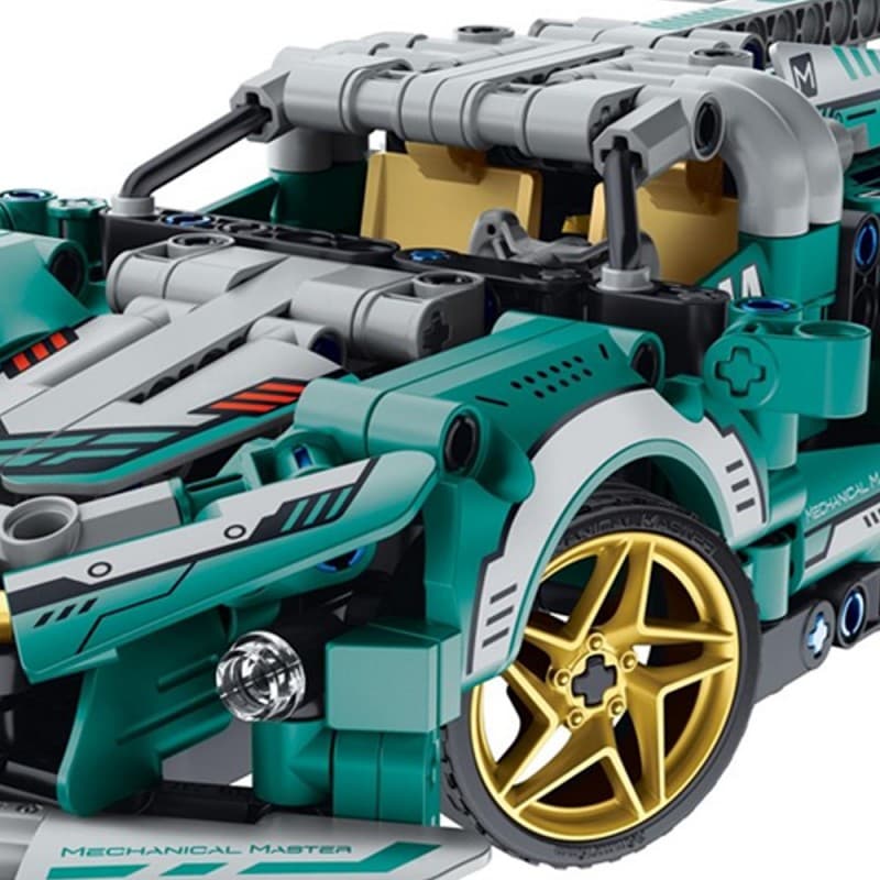 Coche de carreras Radiocontrol Green iMMaster - 450 piezas