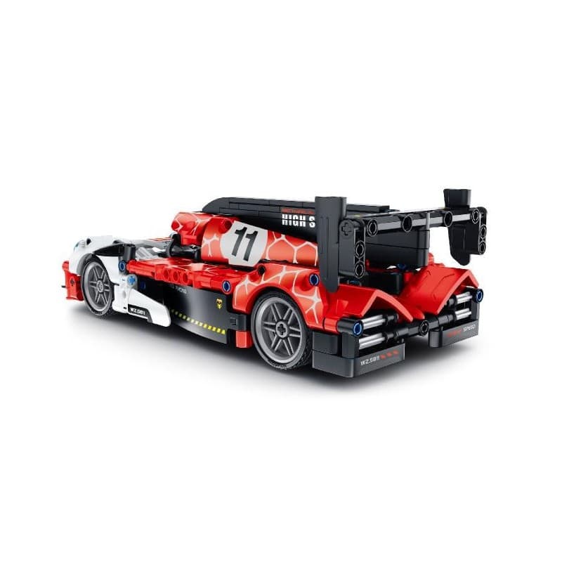Coche Deportivo Pull-Back iMMaster – 472 piezas con retrofricción