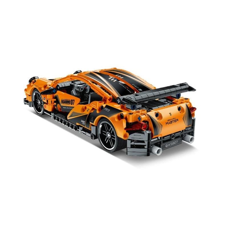 Super Car Naranja iMMaster – Retrofricción 490 piezas