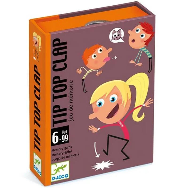Tip Top Clap - Juego de memoria con mímicas y sonidos Djeco