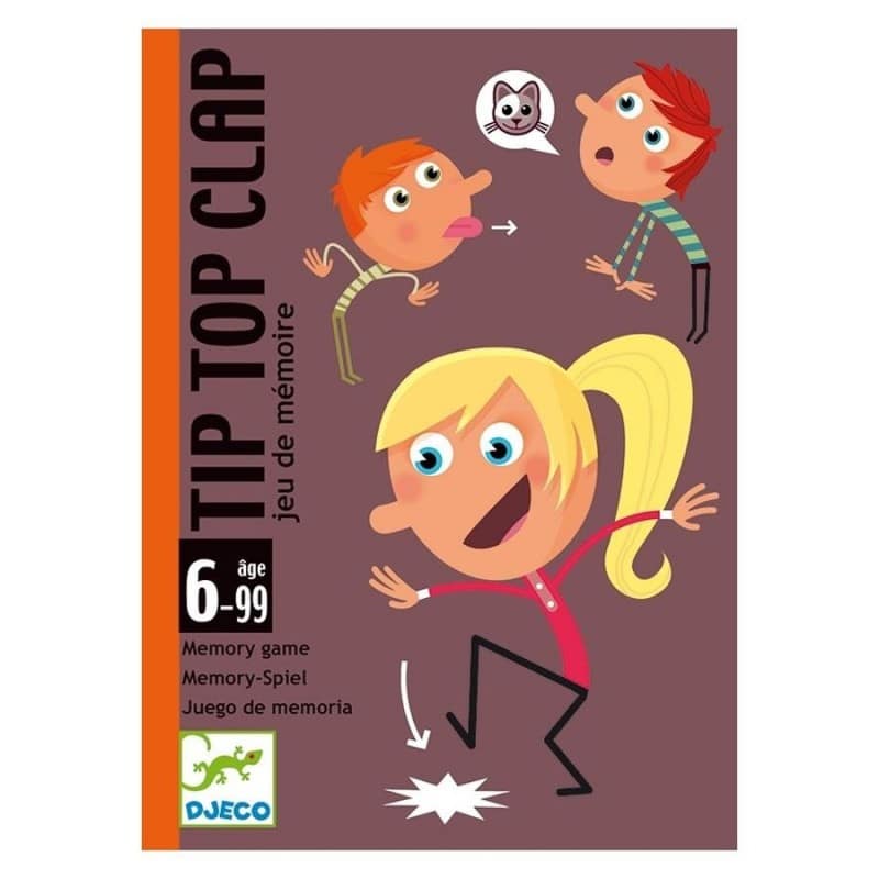 Tip Top Clap - Juego de memoria con mímicas y sonidos Djeco