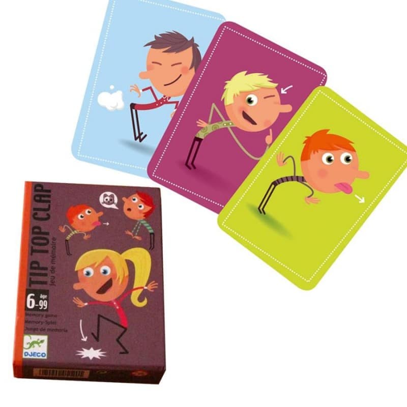 Tip Top Clap - Juego de memoria con mímicas y sonidos Djeco