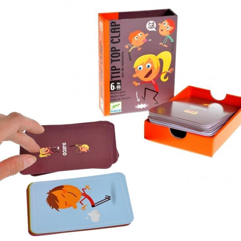 Tip Top Clap - Juego de memoria con mímicas y sonidos Djeco