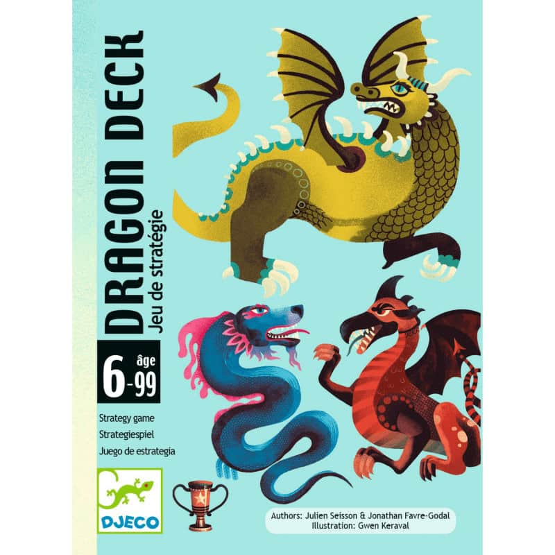Dragon Deck - Juego de cartas de estrategia con dragones Djeco