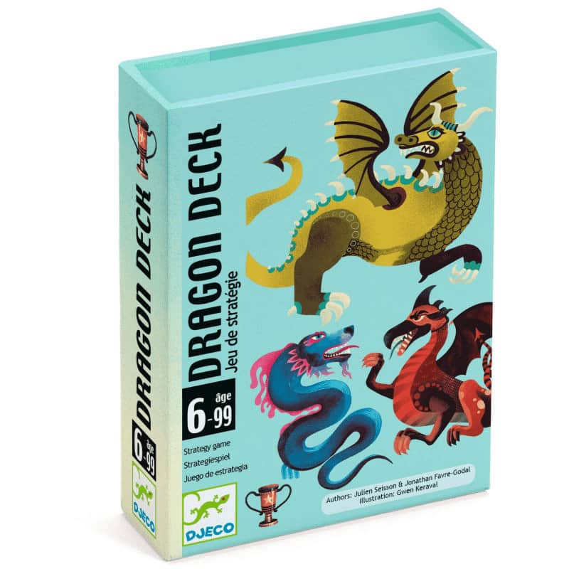 Dragon Deck - Juego de cartas de estrategia con dragones Djeco