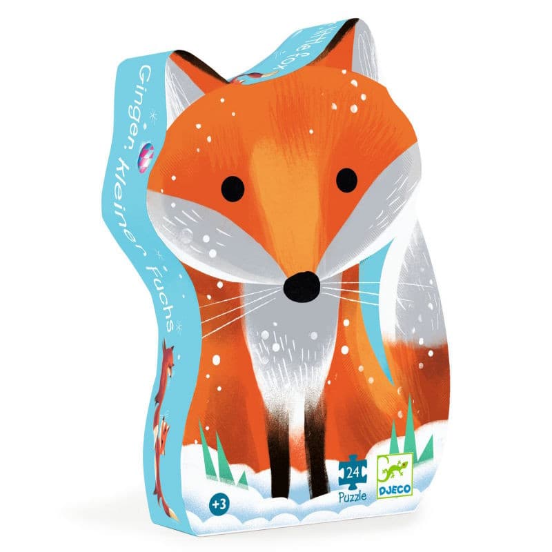 Puzzle Ginger el zorrito Djeco 24 piezas