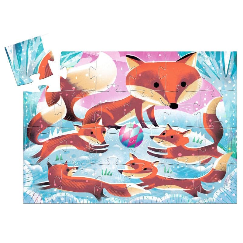 Puzzle Ginger el zorrito Djeco 24 piezas