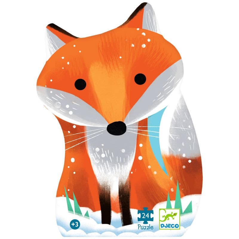 Puzzle Ginger el zorrito Djeco 24 piezas