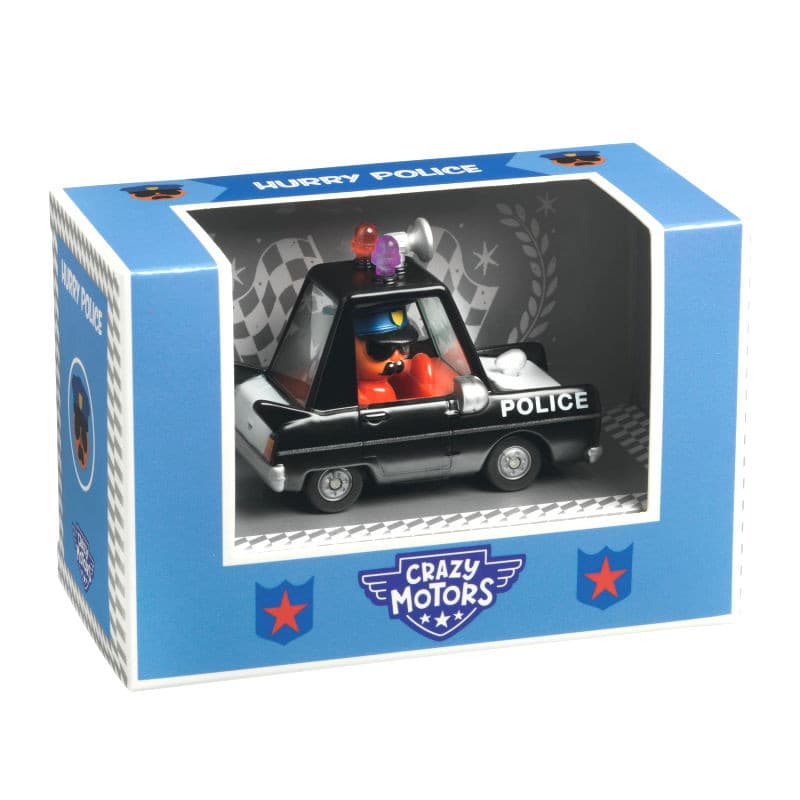 Coche Hurry Police Crazy Motors Djeco