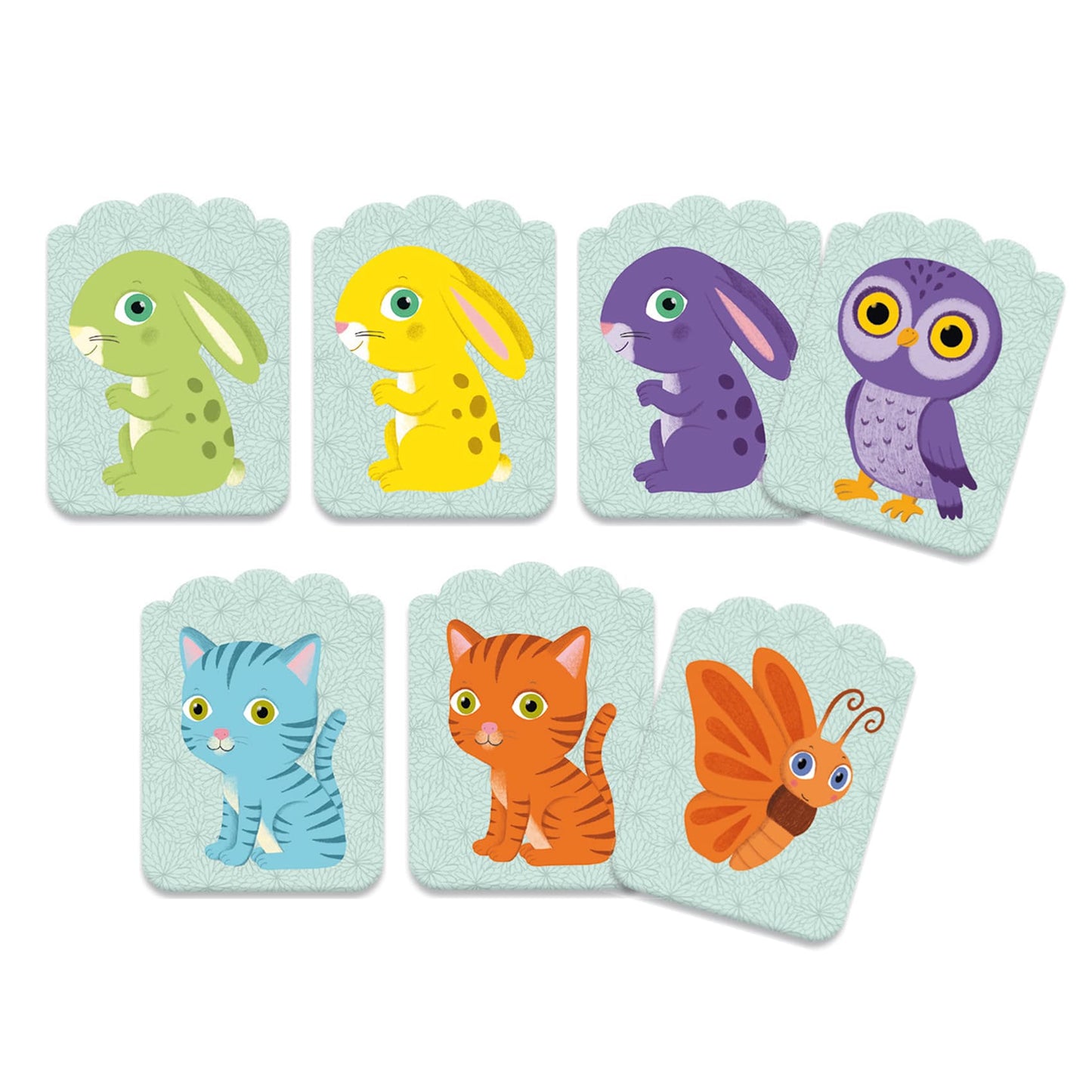 Little Match - Juego de cartas de asociación para los más pequeños Djeco