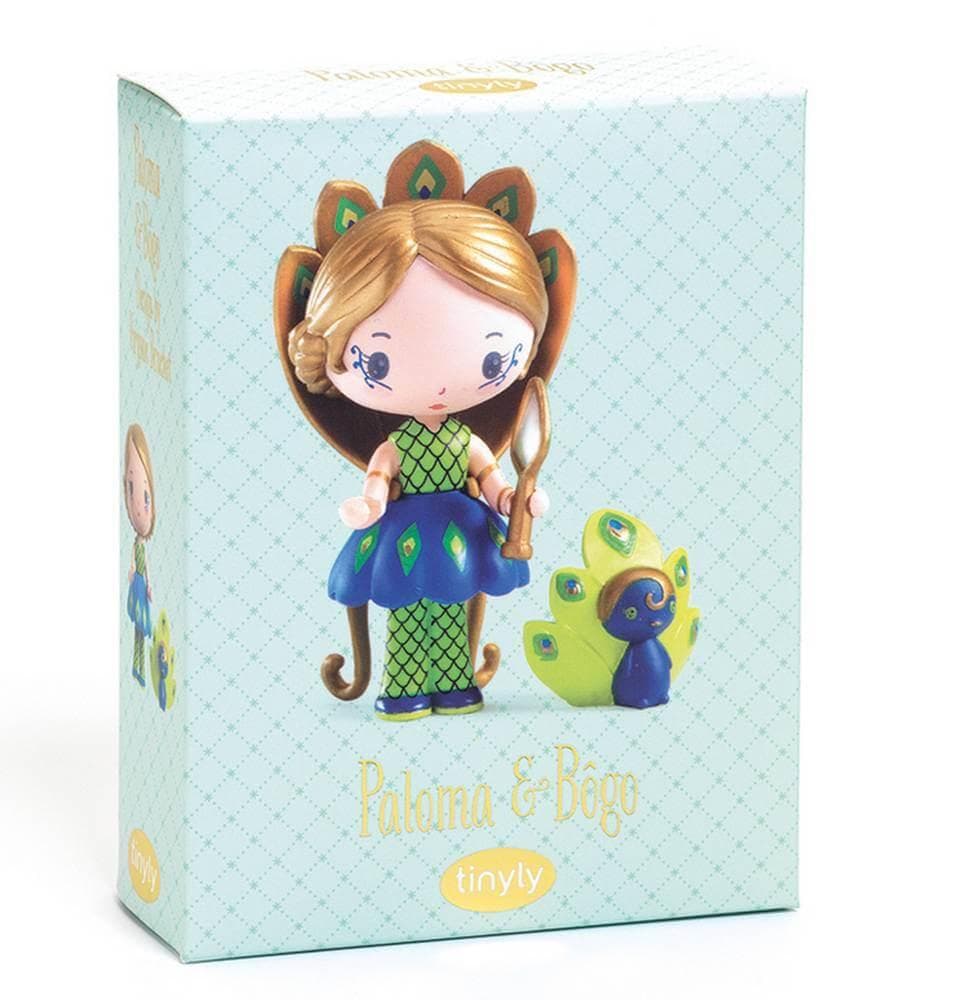 Paloma y Bôgo - Figuras Tinyly Djeco