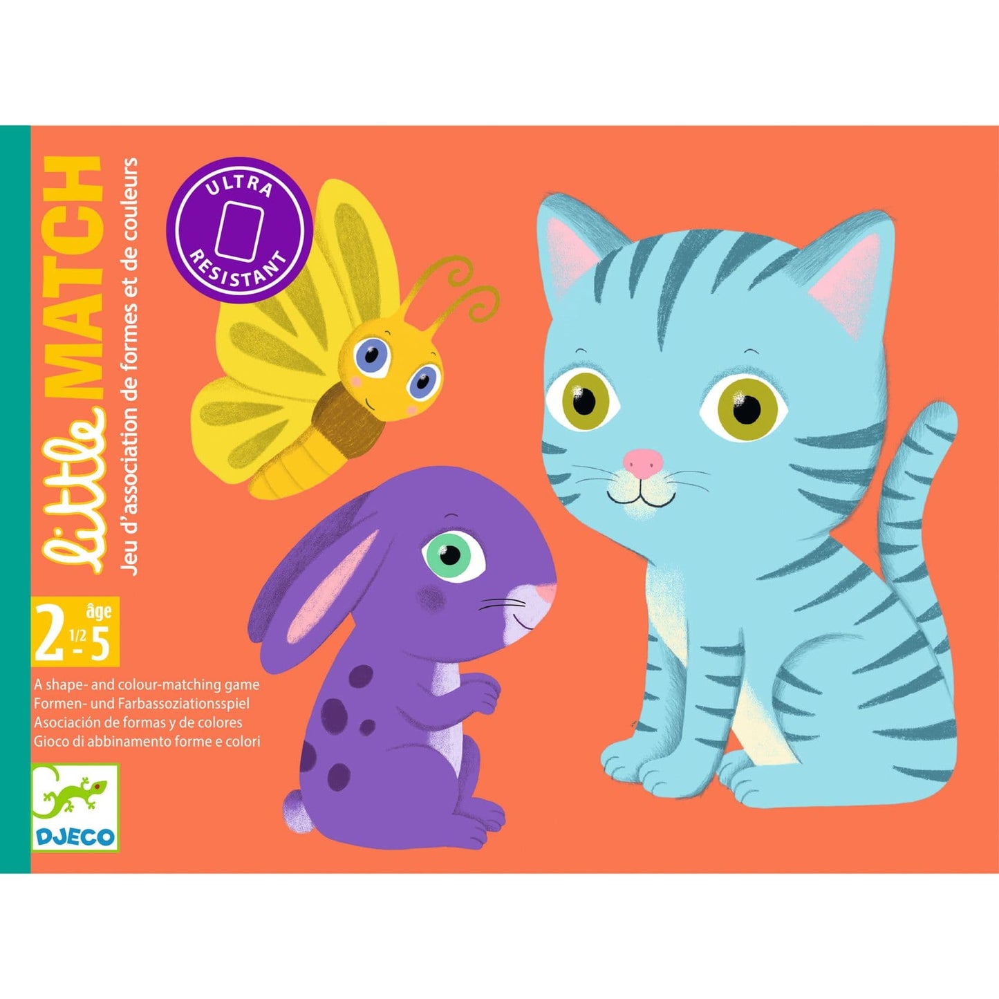 Little Match - Juego de cartas de asociación para los más pequeños Djeco
