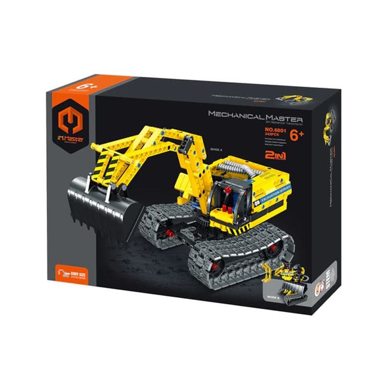 Set de Construcción Excavadora y Robot con Control Remoto – 430 piezas iMMaster