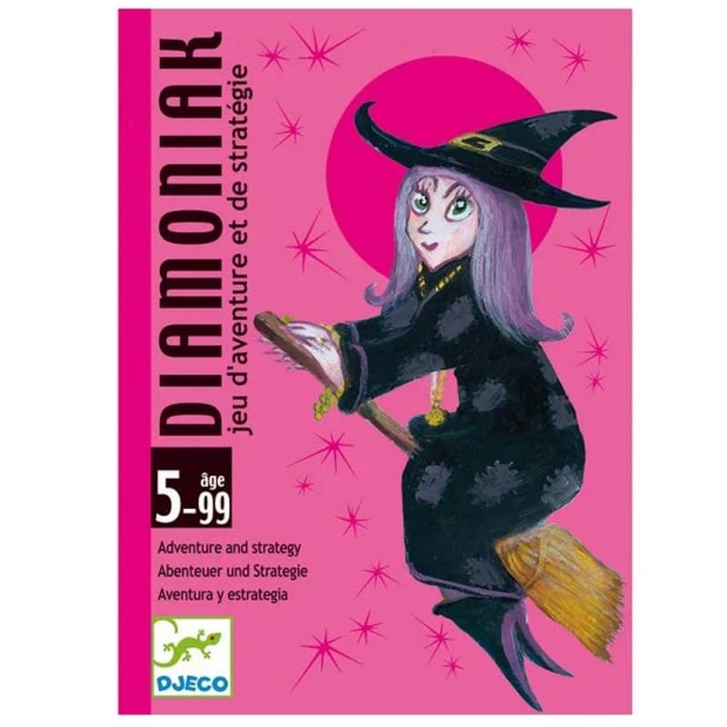 Diamoniak - Juego de cartas de estrategia mágica Djeco