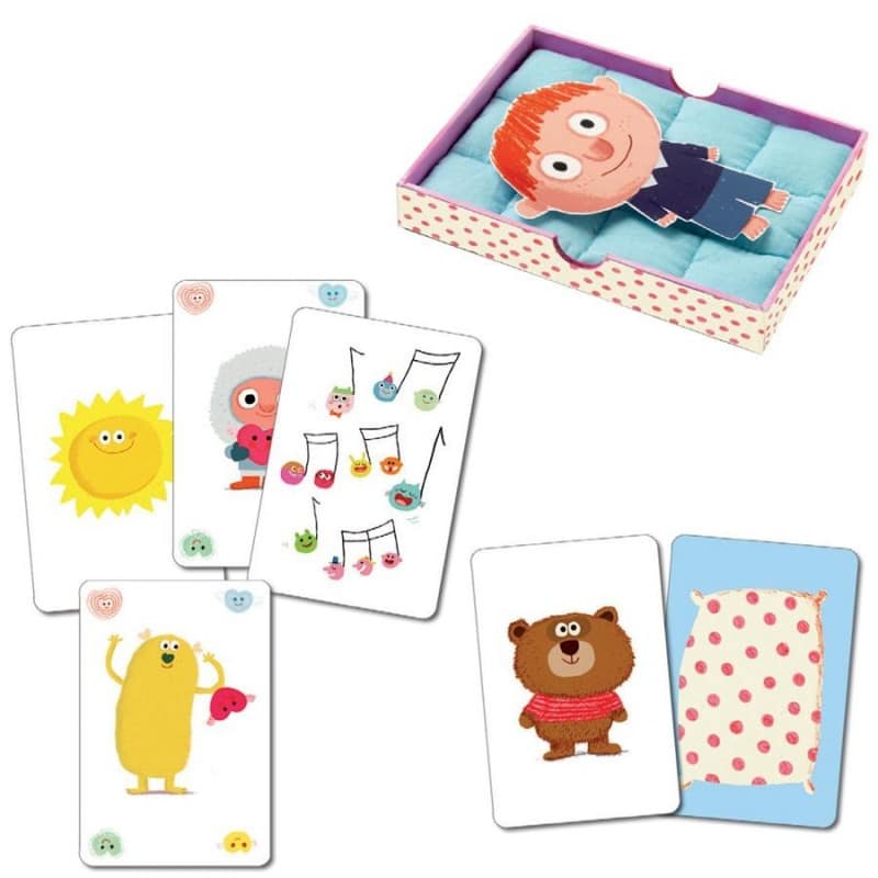 Bisous Dodo - Juego de cartas ritual de buenas noches Djeco