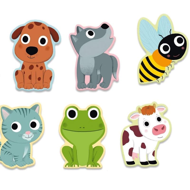 Little Mime - Juego de cartas de mímica para niños de Djeco