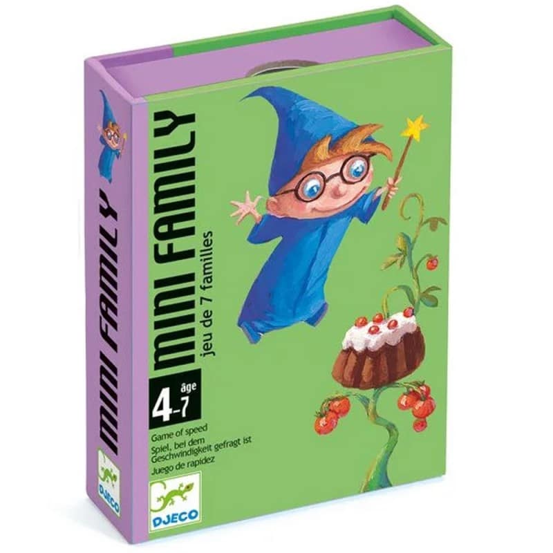 Mini Family - Juego de cartas de 7 mini familias Djeco