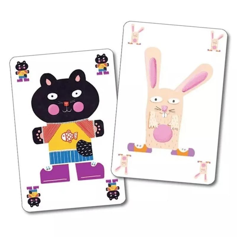 MiniMatch - Juego de cartas de observación rápida de Djeco