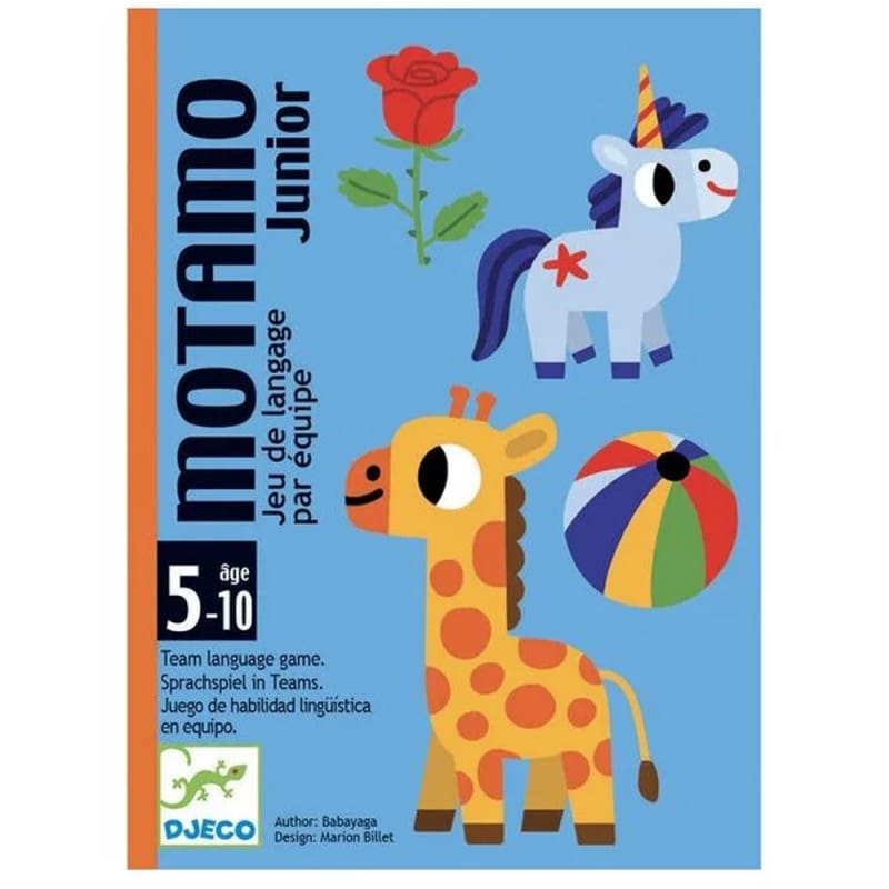 Motamo Junior - Juego de cartas educativo de vocabulario Djeco