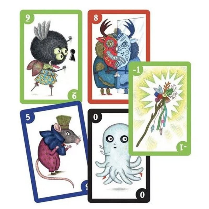 Spooky Boo - Juego de cartas de memoria con fantasmas Djeco