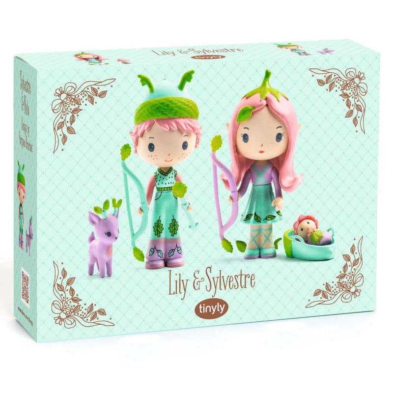 Lily y Sylvestre - Figuras Tinyly Djeco