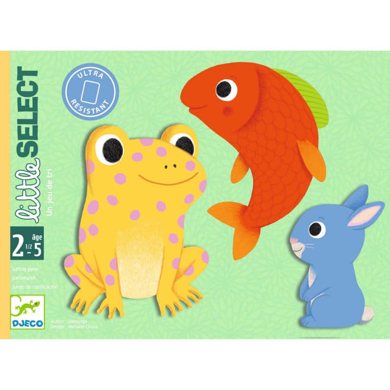 Little Select - Juego de cartas de clasificación para niños Djeco