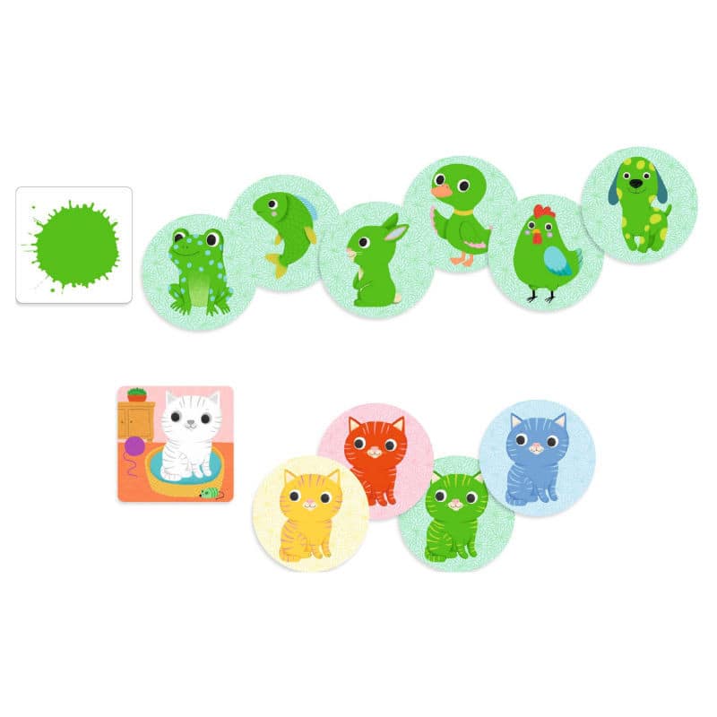 Little Select - Juego de cartas de clasificación para niños Djeco