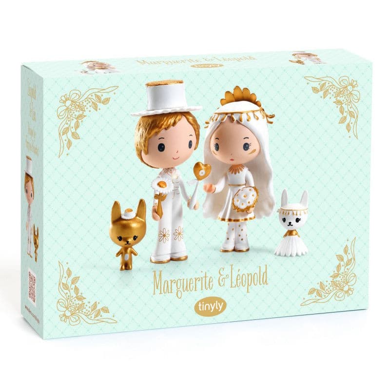Marguerite y Léopold - Figuras Tinyly Djeco