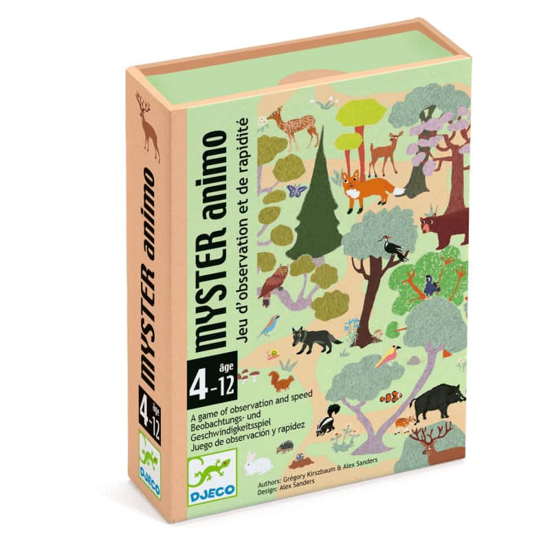 Myster Animo - Juego de observación y rapidez para niños Djeco