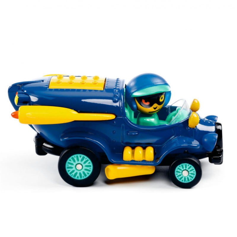 Coche Navy Flying Crazy Motors Djeco