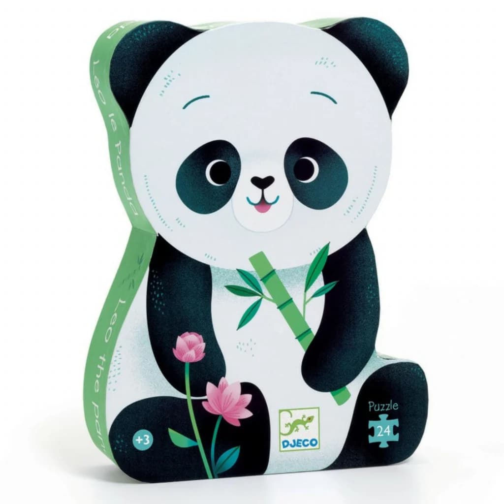 Puzzle Léo el panda Djeco 24 piezas