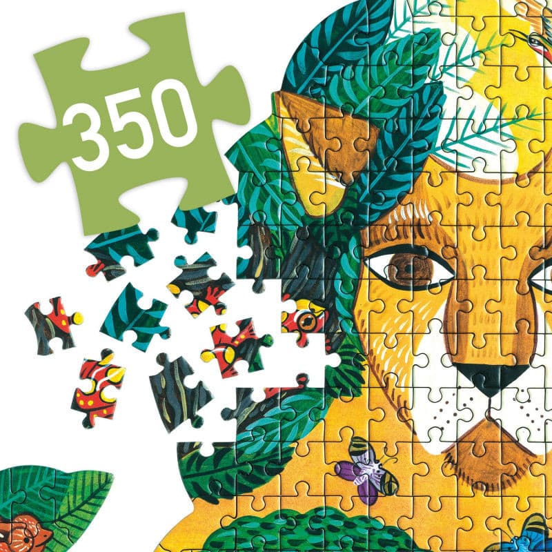 Puzzle artístico Puzz'Art León Djeco 350 piezas