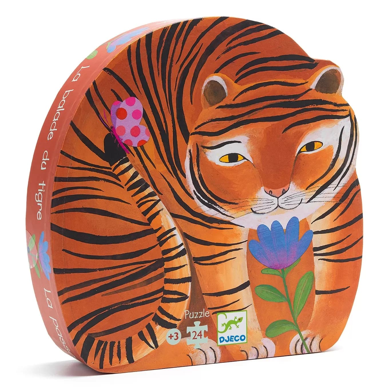 Puzzle La vuelta del tigre Djeco 24 piezas