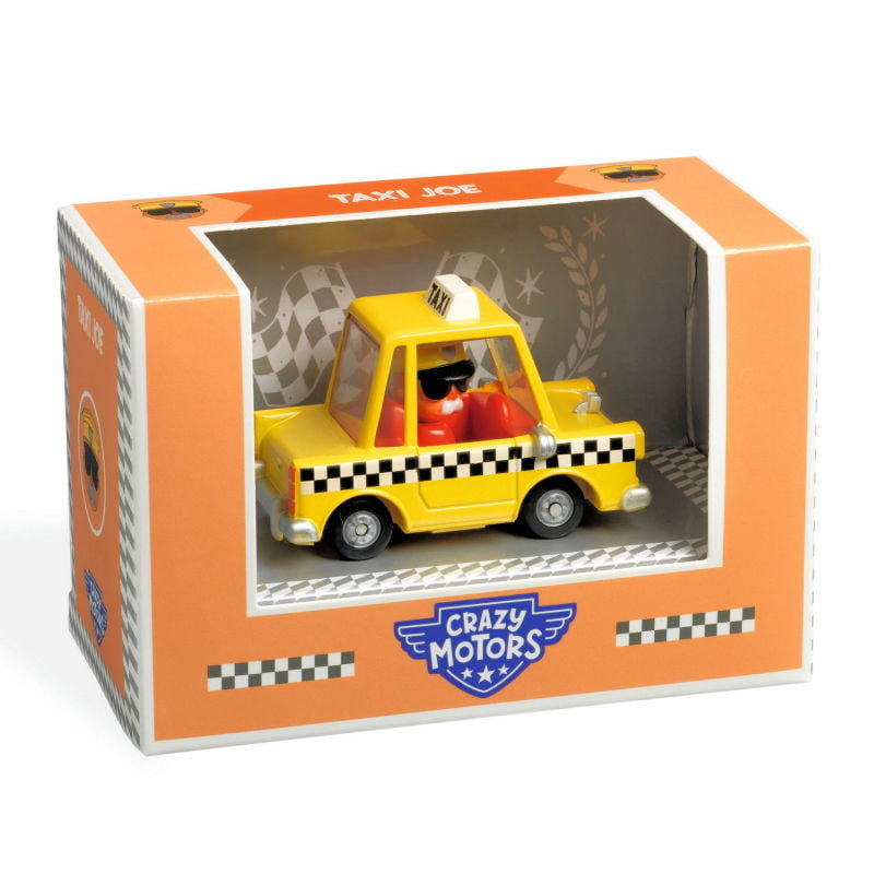 Coche Taxi Joe Crazy Motors Djeco