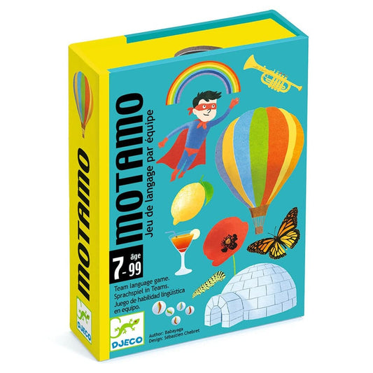 Motamo - Juego de cartas de lenguaje para toda la familia Djeco