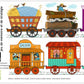 Golden Train - Juego de cartas del Lejano Oeste Djeco