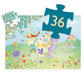 Puzzle La princesa de primavera Djeco 36 piezas