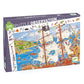 Puzzle observación mundo pirata Djeco 100 piezas