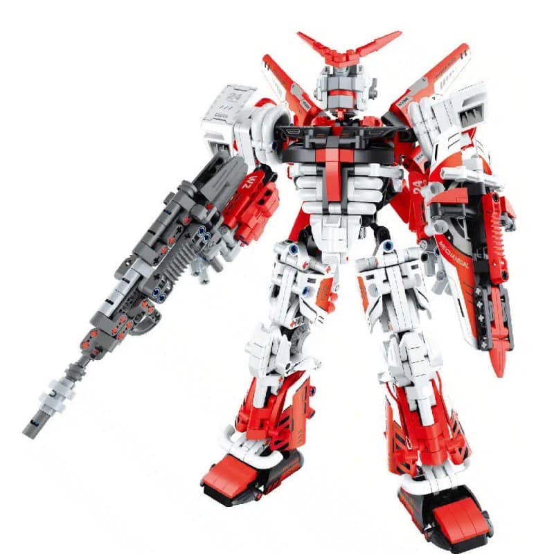 Robot Mech Warrior Rojo iMMaster – 1100 piezas articuladas