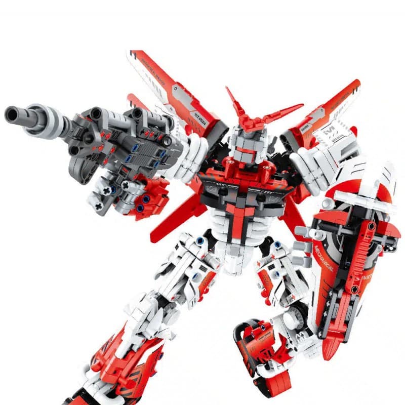 Robot Mech Warrior Rojo iMMaster – 1100 piezas articuladas