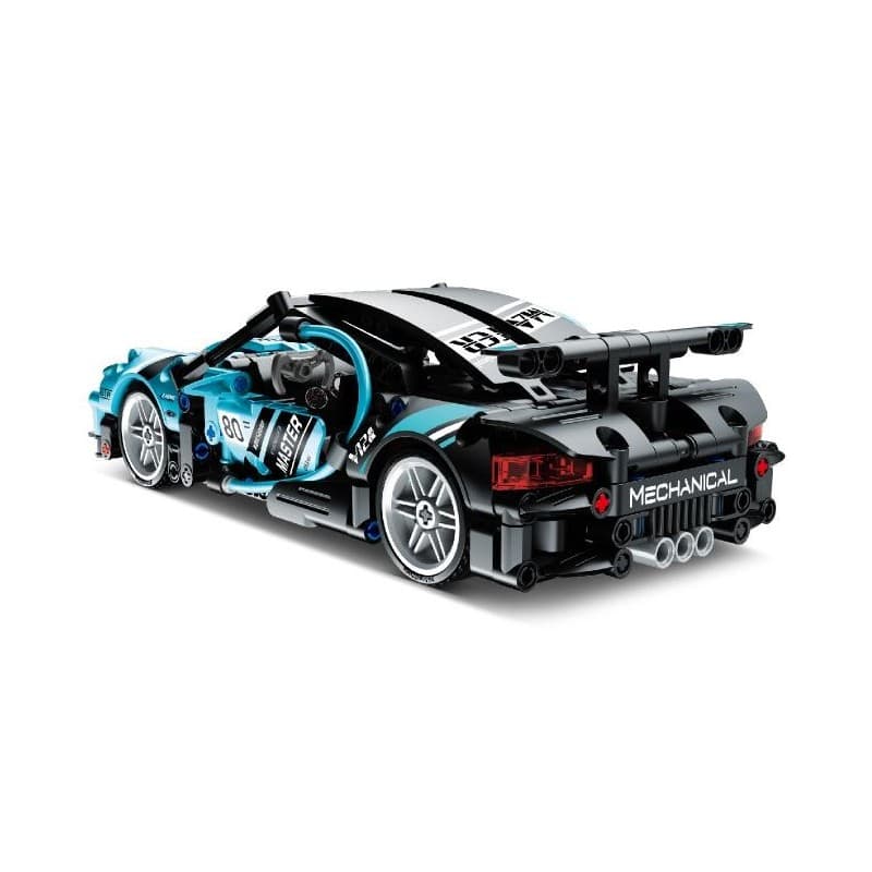Super Coche Azul iMMaster – 422 piezas con retrofricción y suspensión
