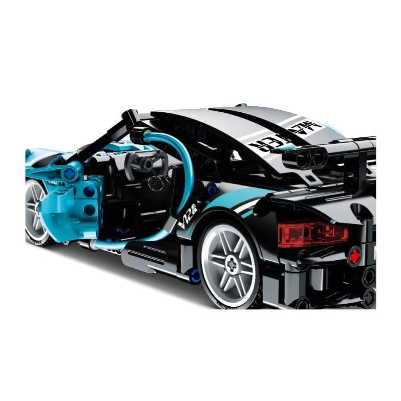 Super Coche Azul iMMaster – 422 piezas con retrofricción y suspensión