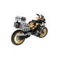 Moto Negra iMMaster – 572 piezas con suspensión y motor simulado